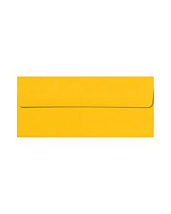 LUX #10 Envelopes, Peel & Press Closure, Sunflower Yellow, Pack Of 250