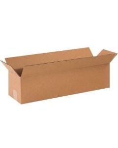 Office Depot Brand Long Corrugated Boxes, 12in x 3in x 3in, Kraft, Pack Of 25 Boxes
