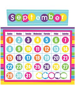 Barker Creek Small Calendar Set, Happy, Grades Pre-K - 9