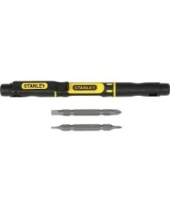 Stanley Bostich 4-in-1 Pocket Screwdriver, Yellow