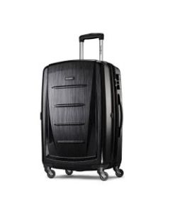 Samsonite Winfield 2 Polycarbonate Rolling Spinner, 24inH x 16 1/2inW x 11inD, Brushed Anthracite