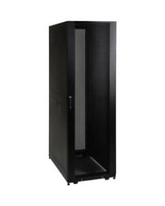 Tripp Lite 42U Rack Enclosure Server Cabinet Threaded 10-32 Mounted Holes - 42U Rack Height x 19in Rack Width - Black - 2250 lb Dynamic/Rolling Weight Capacity - 3000 lb Static/Stationary Weight Capacity