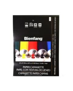 Bienfang Canvasette Paper Canvas, 18in x 24in, 10 Sheets Per Pad