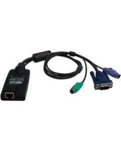 Tripp Lite PS2 Server Interface Module for B064- Series KVM Switches - RJ-45 Female Network, HD-15 Male VGA, mini-DIN (PS/2) Male Keyboard/Mouse