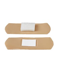 Curad Pressure Adhesive Bandages, 2 3/4in x 1in, Natural, Box Of 100