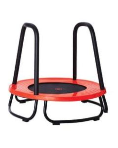 Gonge Baby Trampoline, 7-1/8inH x 29-1/8inW x 29-1/8inD, Red/Black