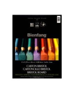 Bienfang Drawing Bristol Pads, 11in x 14in, 20 Sheets Per Pad, Pack Of 2