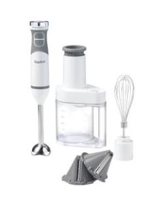 Starfrit 4-in-1 Hand Blender - 250 W - 1.06 quart - 10 Speed Setting(s) - Stainless Steel, Stainless Steel