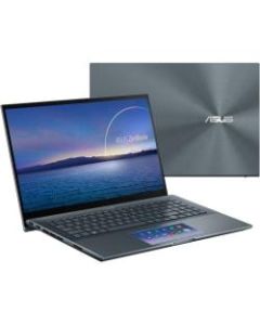 Asus ZenBook Pro 15 UX535 UX535LI-XH77T 15.6in Notebook - Full HD - 1920 x 1080 - Intel Core i7 10th Gen i7-10750H 2.60 GHz - 16 GB RAM - 1 TB SSD - Pine Gray - Windows 10 Pro - NVIDIA GeForce GTX 1650 Ti with 4 GB - 15.90 Hour Battery