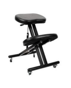 Mind Reader Kneeling Stool, Black