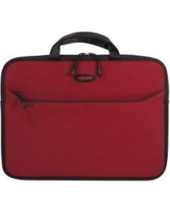 Mobile Edge SlipSuit Carrying Case (Sleeve) for 14in Notebook - Crimson Red - Ethylene Vinyl Acetate (EVA) - Handle - 11.2in Height x 14.2in Width x 1.5in Depth