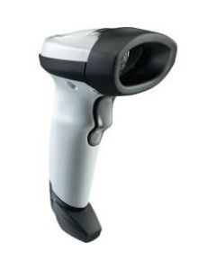 Zebra LI2208 Handheld Barcode Scanner - Cable Connectivity - 547 scan/s - 1D - Imager - Single Line - Nova White