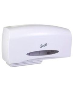 Kimberly-Clark MOD JRT Twin Bathroom Coreless Tissue Dispenser, White