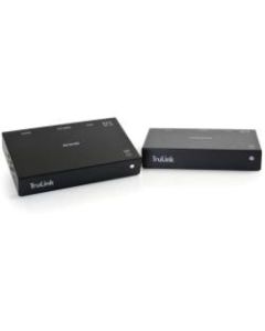 C2G HDMI HDBaseT + Serial RS232 over Cat Extender Box Transmitter to Box Receiver Kit (TAA Compliant) - 1 Input Device - 1 Output Device - 300 ft Range - 2 x Network (RJ-45) - 1 x HDMI In - 1 x HDMI Out - Serial Port - WUXGA - 1920 x 1200 - Category 6