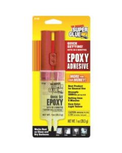 Super Glue Quick-Set Epoxy Syringe - Fiberglass