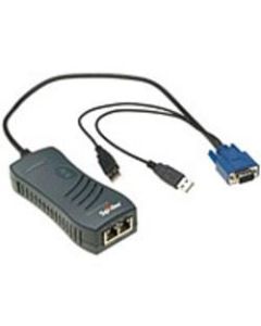 Lantronix SecureLinx Spider 1-Port Remote KVM over IP Extender - 1 Computer(s) - 1 - 1 x RJ-45 Network