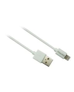 VisionTek - Lightning cable - Lightning male to USB male - 6.6 ft - white - for Apple iPad/iPhone/iPod (Lightning)