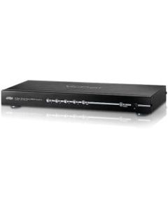 ATEN 4-Port Dual View HD Video Switch-TAA Compliant - 1920 x 1200 - WUXGA - 1080p4 x 2