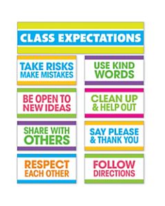 Scholastic Teachers Friend Class Expectations Mini Bulletin Board Set, Grades K-5