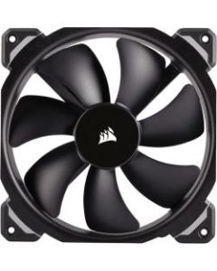Corsair Air ML140 Cooling Fan - 1 Pack - 5.51in Maximum Fan Diameter - 725.6 gal/min Maximum Airflow - 2000 rpm - 37 dB(A) Noise - Magnetic Levitation - 4-pin PWM - 1 pc(s) - Case