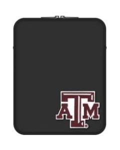 Centon Collegiate LTSCIPAD-TAM Carrying Case (Sleeve) Apple iPad Tablet - Black - Bump Resistant - Neoprene, Faux Fur Interior - Texas A&M University Logo