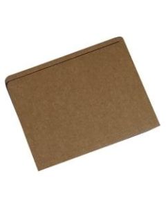 SKILCRAFT File Folders, Straight Cut, Letter Size, 30% Recycled, Kraft, Pack Of 100 (AbilityOne 7530-00-663-0031)