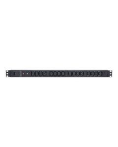 CyberPower Basic Series PDU20BVHVIEC16F - Power distribution unit (rack-mountable) - AC 208/230 V - input: IEC 60320 C20 - output connectors: 16 (IEC 60320 C13) - 0U