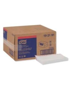 Tork Food Service Cloth, 13in x 24in, White, Box Of 150 Cloths