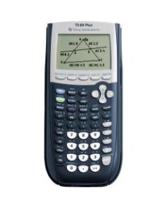 Texas Instruments TI-84 Plus Graphing Calculator, Black/Silver/White