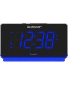 Emerson SmartSet ER100112 Clock Radio - 2 x Alarm - USB