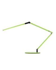 Koncept Z-Bar Mini LED Desk Lamp, Warm Light, 12-3/4inH, Green