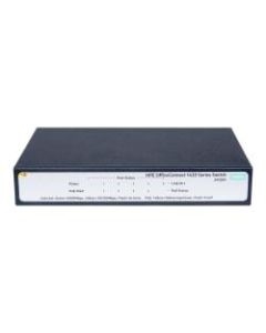 HPE OfficeConnect 1420 5G PoE+ - Switch - unmanaged - 5 x 10/100/1000 - desktop - PoE+ (32 W)