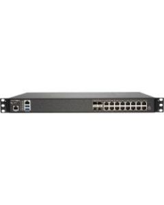 SonicWall NSA 2650 Network Security/Firewall Appliance - 16 Port - 10/100/1000Base-T - 2.5 Gigabit Ethernet - AES (256-bit), DES, MD5, AES (192-bit), SHA-1, 3DES, AES (128-bit) - 16 x RJ-45 - 4 Total Expansion Slots - 1U - Rack-mountable