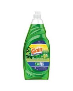 Gain Professional Manual Pot And Pan Dish Detergent, Original Scent, 38 Oz, Pack Of 8