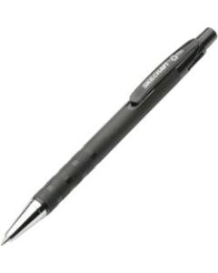 SKILCRAFT Retractable Ballpoint Pens, Ergonomic Grip, Fine Point, 83% Recycled, Black Ink, Box Of 12