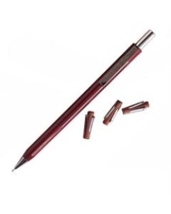 SKILCRAFT Push-Action Mechanical Pencils, 0.5 mm, Burgundy Barrel, Pack Of 12 (AbilityOne 7520-00-590-1878)