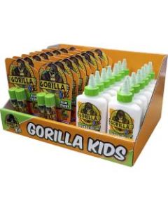 Gorilla Kids Glue Sticks/School Glue Pack - 32 / Carton - White