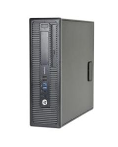 HP EliteDesk 800 G1 Refurbished Desktop PC, Intel Core i5, 8GB Memory, 256GB Solid State Drive, Windows 10, OD2-0258