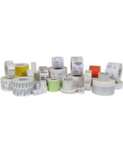 Zebra Label Paper 2 x 1in Direct Thermal Zebra Z-Perform 2000D 3 in core - 2in Width x 1in Length - Permanent Adhesive - Rectangle - Direct Thermal - White - Paper, Acrylic - 5500 / Roll - 1
