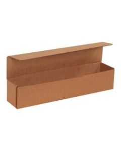 Office Depot Brand Corrugated Mailers, 3-1/2inH x 3-1/2inW x 17-1/2inD, Kraft, Bundle Of 50 Mailers