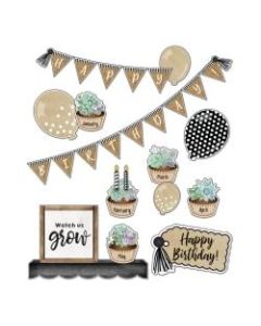 Schoolgirl Style Simply Stylish Birthday Bulletin Board Set
