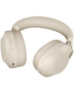 Jabra Evolve2 85 Headset - Stereo - Wireless - Bluetooth - Over-the-head - Binaural - Supra-aural - Beige