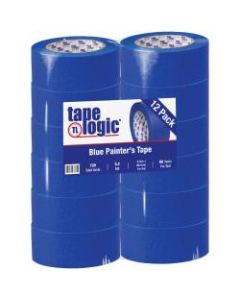Tape Logic 3000 Painters Tape, 3in Core, 2in x 180ft, Blue, Case Of 12