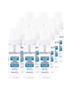 safeHands Alcohol-Free Hand Sanitizer, 7 Oz, Pack Of 12 Bottles