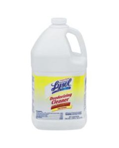 Lysol Professional Liquid Disinfectant Deodorizing Cleaner, Lemon Scent, 128 Oz