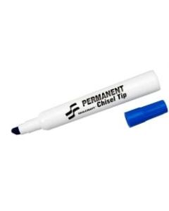 Chisel Point Markers, Blue, Box Of 12 (AbilityOne 7520-00-973-1060)
