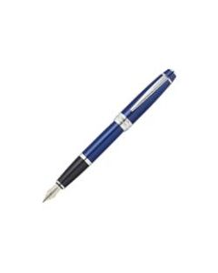 Cross Bailey Fountain Pen, Medium Point, 1.0 mm, Assorted Barrels Black Ink