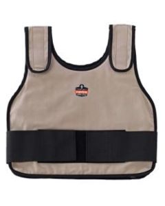Ergodyne Chill-Its Phase Change Cooling Vest, Standard, Large/X-Large, Khaki