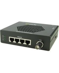 Perle eX-4S110-BNC-XT Ethernet Extender - 4 x Network (RJ-45)