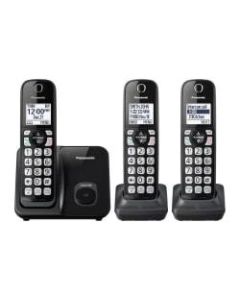 Panasonic DECT 6.0 Cordless Telephone, 3 Handsets, KX-TGD513B